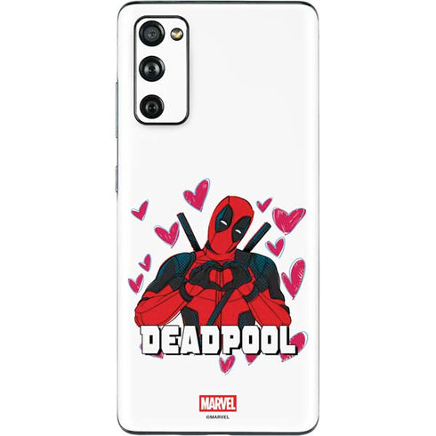 Marvel Deadpool Legacy Deadpool Love Galaxy S20 Fan Edition Skin